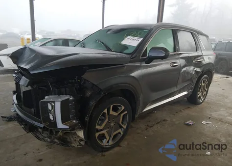 2024 Hyundai Palisade Sel из США, поврежденный, VIN KM8R4DGE5RU711683